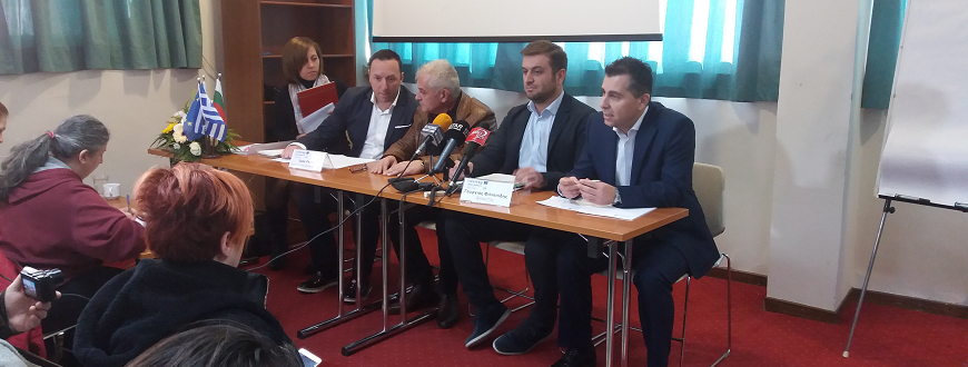 Opening Press Conference at Komotini
