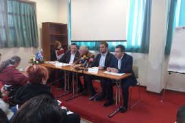 Opening Press Conference at Komotini